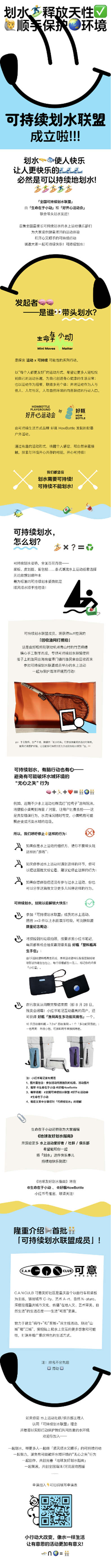 Sustainable Waves long visual board